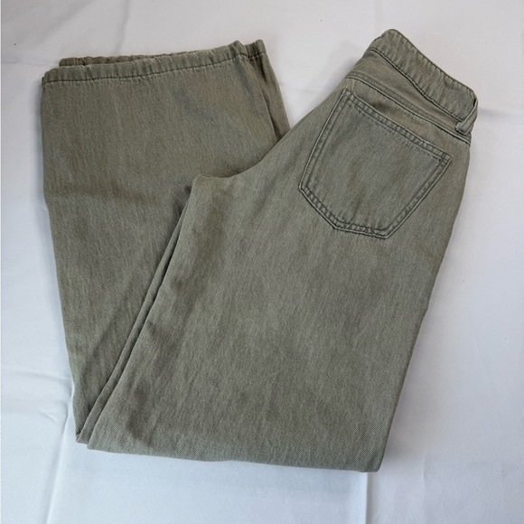 Rewash Women's Boyfriend Jeans - Olive Green - Picture 2 of 8